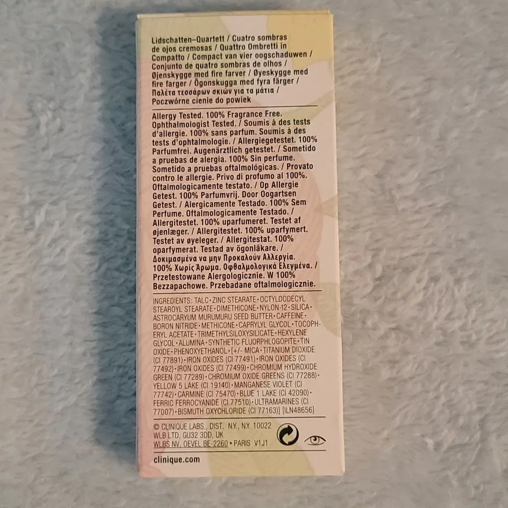 Clinique All about shadow palette
